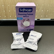 Softsoap Foaming Tablet Refills Lot Of 5 Tablets Lavender - £4.70 GBP