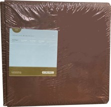 Creative Memories 12x12 Chocolate Brown Premiere Album Coverset New Size... - £35.39 GBP