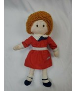 Vintage LITTLE Orphan Annie Cloth 1982 Knickbocker Rag Doll 16” Sandy - $7.90 CAD
