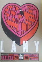 Mint LANY Fillmore Poster 2017 - £20.59 GBP