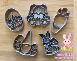 Easter Collection Set of 5 Cookie Cutters | Easter Bunny | Easter Egg | ... - $4.99+