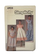 Simplicity 6903 Misses Dress Sewing Two Dress Lengths Pattern Large 18-20 - $177.69 MXN