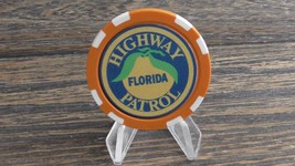 Florida Highway Patrol Ceramic Challenge Coin #397X - $18.80