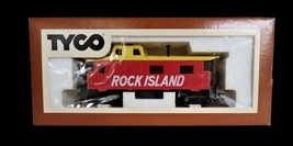 Vtg TYCO HO Scale ROCK ISLAND Railroad Cupola Caboose Train Car 327-10 - £14.15 GBP