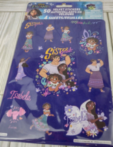 Encanto Velvet 50 Stickers Sticker Sister Goals Isabela Mirabel Girls 4 sheets - £7.99 GBP