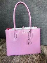 Kate Spade New York Pink Mauve Eva Large Tote Totes Women Handbags Msrp $449 Nwt - £173.97 GBP