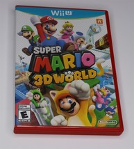 Super Mario 3D World (Nintendo Wii U, 2013) - CIB - Complete In Box W/ Manual - £11.19 GBP