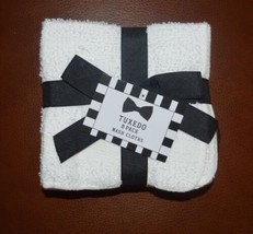 TUXEDO White Washcloth 8 Pack 100% Cotton ( Gift Pack) - £10.19 GBP