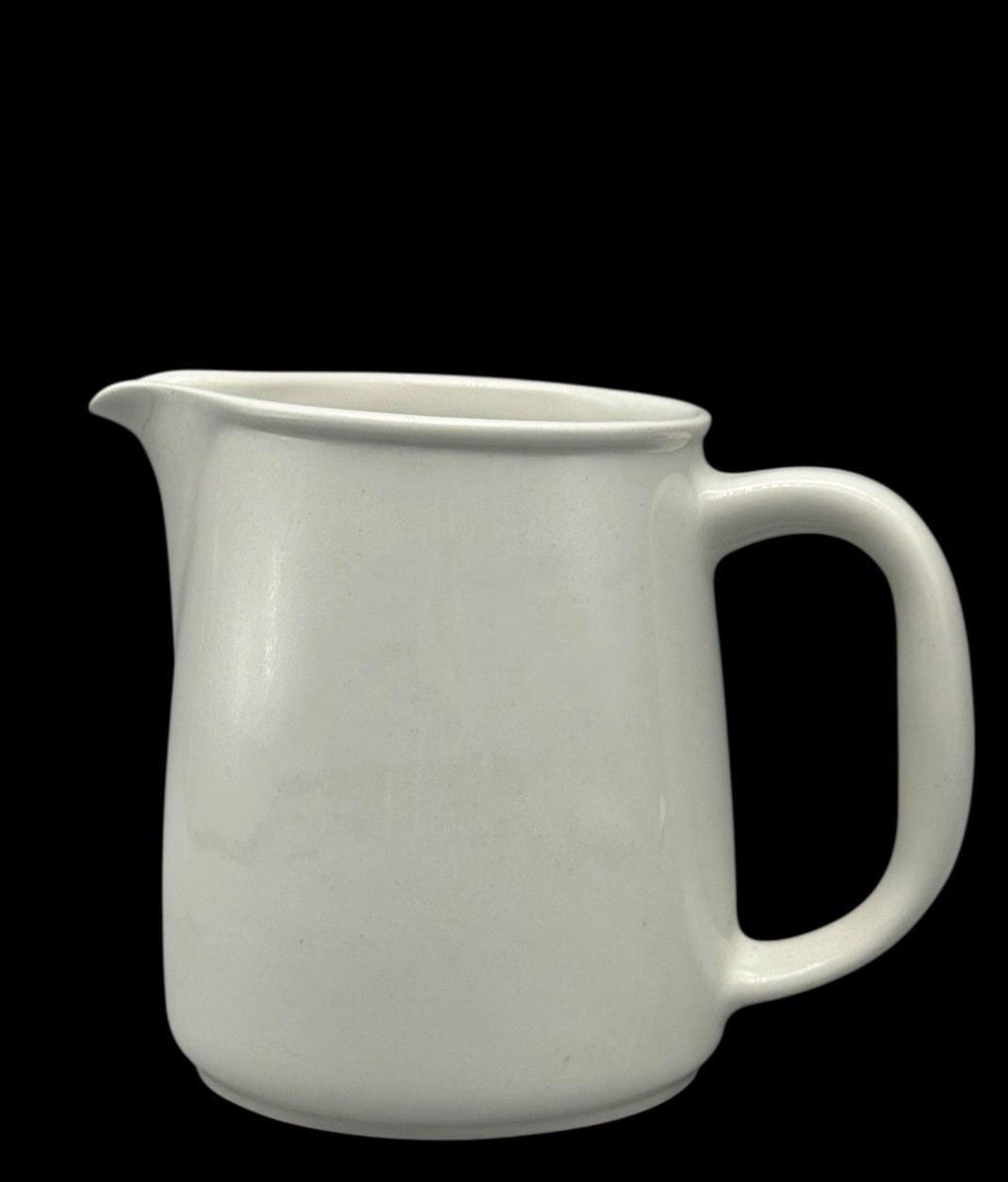 Vintage Arabia of Finland 5 Inch White Pitcher Jug FL-2 Classic MCM Kaj ... - $23.29