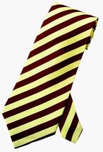 Yellow Maroon Necktie - $19.99
