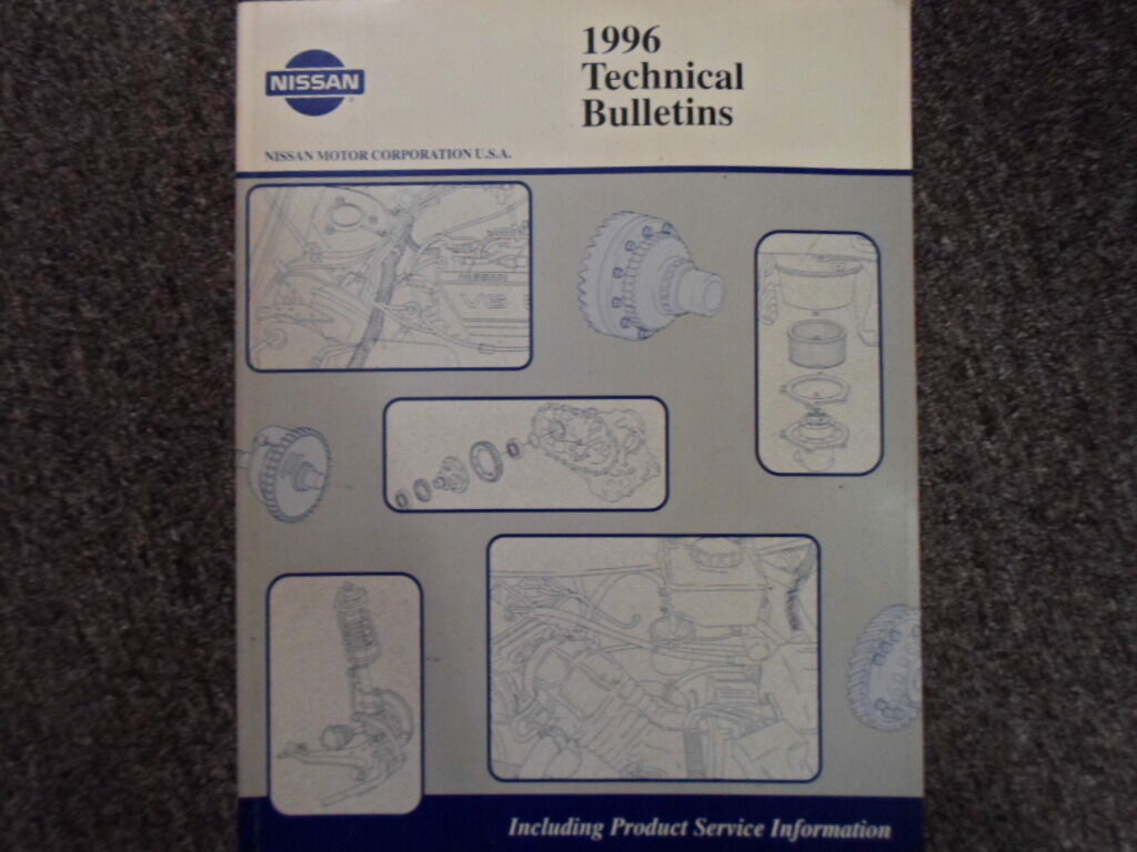 1996 Nissan Stanza Altima Service Réparation Atelier Manuel Set Usine OEM Livres Item image 4