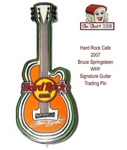 Hard Rock 2007 Bruce Springsteen WHY Guitar Trading Pin - $19.95