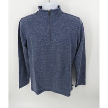 Gap Men&#39;s Half Zip Pullover Blue Sweater Medium NWT - $21.78