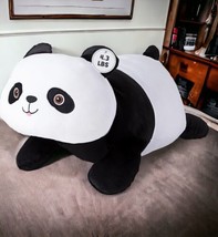 Serenity Pals Large Weighted Plush Panda Bear 24&#39;&#39; 4.3 lbs NEW Vacuum Se... - £38.39 GBP