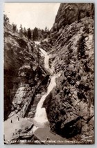 Seven Falls So Cheyenne Canon Colorado Springs RPPC Sanborn Unp Postcard L26 - £4.65 GBP