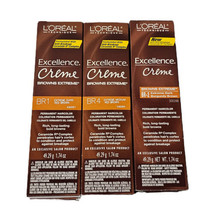 L&#39;Oreal Excellence creme Browns Extreme; permanent hair color;1.74oz; for unisex - £12.63 GBP