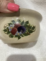 Yesteryears Marshall Pottery Texas Hand Turned Ramekin Or Small Bowl Ber... - $18.99