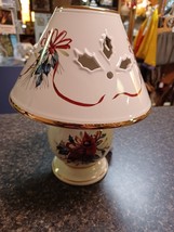 Lenox 10&quot; Winter Greetings Holiday Candle Lamp Cardinal - $19.79