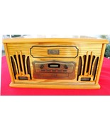 NIB Spirit of St. Louis Deco All in One Record Turntable/CD Player/Casse... - £117.94 GBP