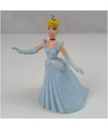 Vintage Disney Cinderella In Blue Ball Gown 3&quot; Collectible Christmas Orn... - $17.58 CAD