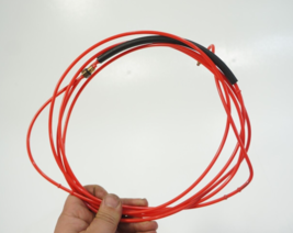 2007-2013 bmw x5 rear left strut air suspension line hose pipe tube supply RED - $105.00