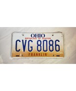 1997 - 2001 Ohio License Plate CVG 8086 Birthplace of Aviation Franklin ... - $206.79 MXN