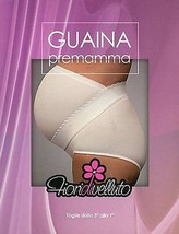 GUAINA PREMAMMA DONNA COTONE FIORDIVELLUTO - $13.19