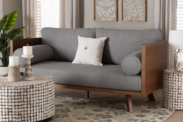 Gradisca Gray Boucle Fabric Sofa - $13,970.67 MXN