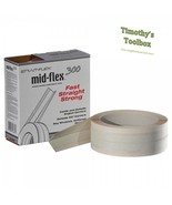 Strait-Flex Mid Flex 300 3&quot; X 100&#39; Drywall Tape (Single roll or bulk pack) - £39.22 GBP+