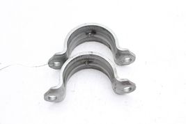 02-08 BMW E65 E66 REAR STABILIZER SWAY BAR BUSHING BRACKETS PAIR E4377 image 5