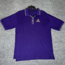 Arizona Diamondbacks Golf Polo Shirt Men XL Purple Short Sleeve VTG Casu... - $19.70