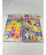 Lisa Frank Lot Of 2 - Card And Gift In One - Sealed! Sand Castle Puppies Girl - $29.00