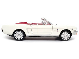 1964 1/2 Ford Mustang Convertible White w Red Interior James Bond 007 Goldfinger - £33.38 GBP