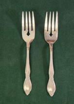 Oneida Community Stainless Chatelaine Individual Salad Fork 2 Glossy Fla... - $12.19