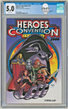 George Perez Collection Copy CGC 5.0 Heroes Con Program #19 2000 Pérez Cover Art - £77.52 GBP