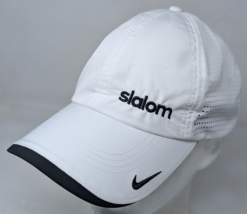 Nike Dri-fit Baseball Cap Golf Hat Slalom Ski Swoosh Perforated Men&#39;s Li... - $19.79