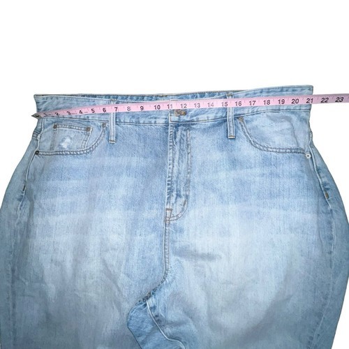 Madewell The Curvy Perfect Vintage Jean Women's Size 35 Blue Cotton Denim Crop Item image 5