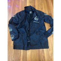 Golden State Warriors Black Size Small Mens Full Snap Up NBA Jacket - $30.55