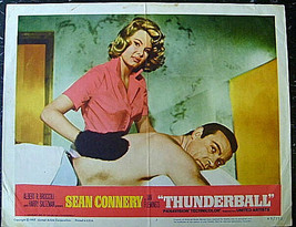 S EAN Connery As James Bond 007 (Thunderball) Orig, 1965 Lobby Card (Classic) - £155.54 GBP