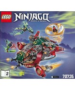 Instructions Book # 2 Only LEGO NINJAGO Ronin R.E.X 70735 - £5.89 GBP