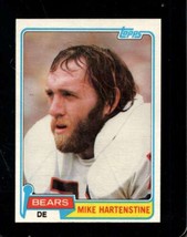 1981 Topps #438 Mike Hartenstine Exmt Bears *INVAJ698 - £0.76 GBP