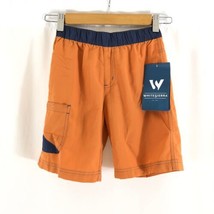 White Sierra Boys Jr So Cal Board Shorts Nylon UPF 30 Cargo Orange Blue ... - £6.25 GBP