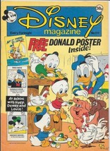 Disney Magazine #111 UK London Editions 1988 Color Comic Stories VERY FINE - $10.69