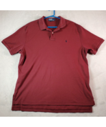 Polo Ralph Lauren Polo Shirt Mens Size XL Maroon Short Sleeve Slit Logo ... - £12.83 GBP