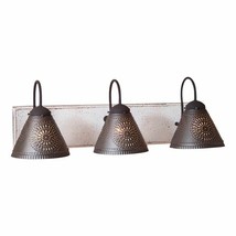 Crestwood Vanity Light in Vintage White wood image 2