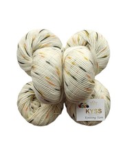 Baby Soft Wool Ball Hand Knitting Print Multi Shaded (Pack of 6) - £18.90 GBP