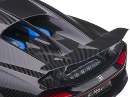 2019 Bugatti Chiron Sport French Racing Blue and Carbon 1/18 Model Car by Autoar - £242.19 GBP