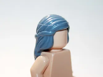 BBStore Buy Minifigures Limited Blue Grey Long Female Hair - $4.35 CAD