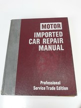 Motor 1979-85 Imported Car Repair Manual Professional Service 7th Edition - $9.99