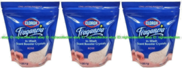 Lot 3 x Clorox ROSE Fraganzia In-wash Scent Booster Crystals 10 Oz Each - $23.75 Lot 3 x Clorox ROSE Fraganzia In-wash Scent Booster Crystals 10 Oz Each - $23.75